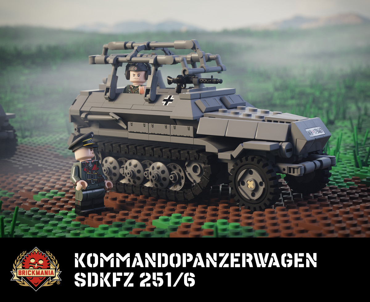 SdKfz 251/6 - Kommandopanzerwagen - with Heinz Guderian + Staff
