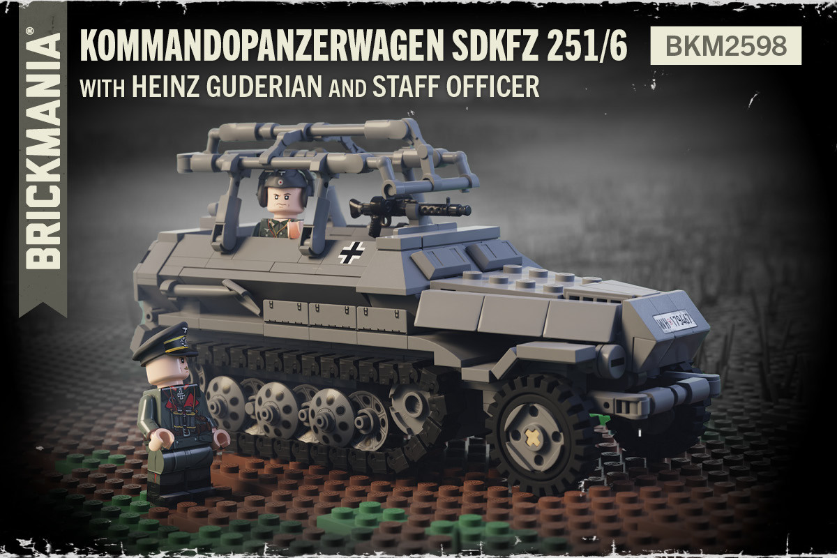 SdKfz 251/6 - Kommandopanzerwagen - with Heinz Guderian + Staff