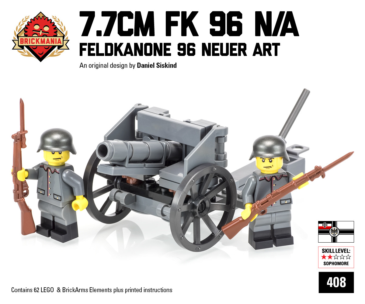 7.7cm Feldkanone 96 NA - Brickmania Toys