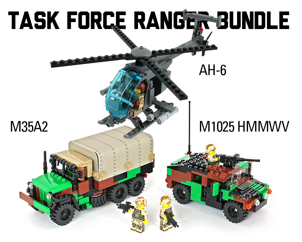 Task Force Ranger Bundle - Brickmania Toys