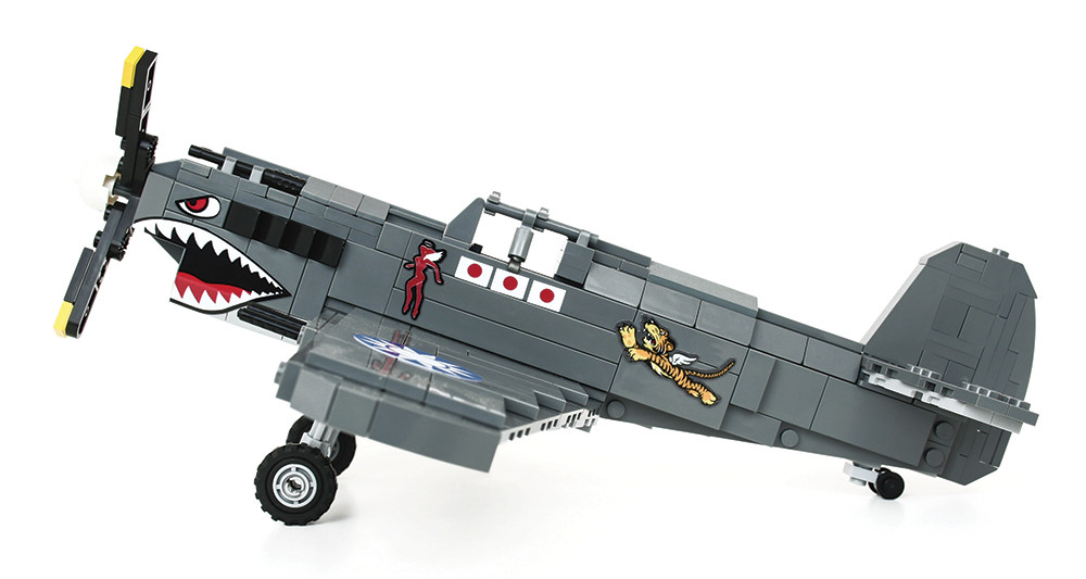 P-40 Warhawk - Premium Black Box Edition Kit - Brickmania Toys