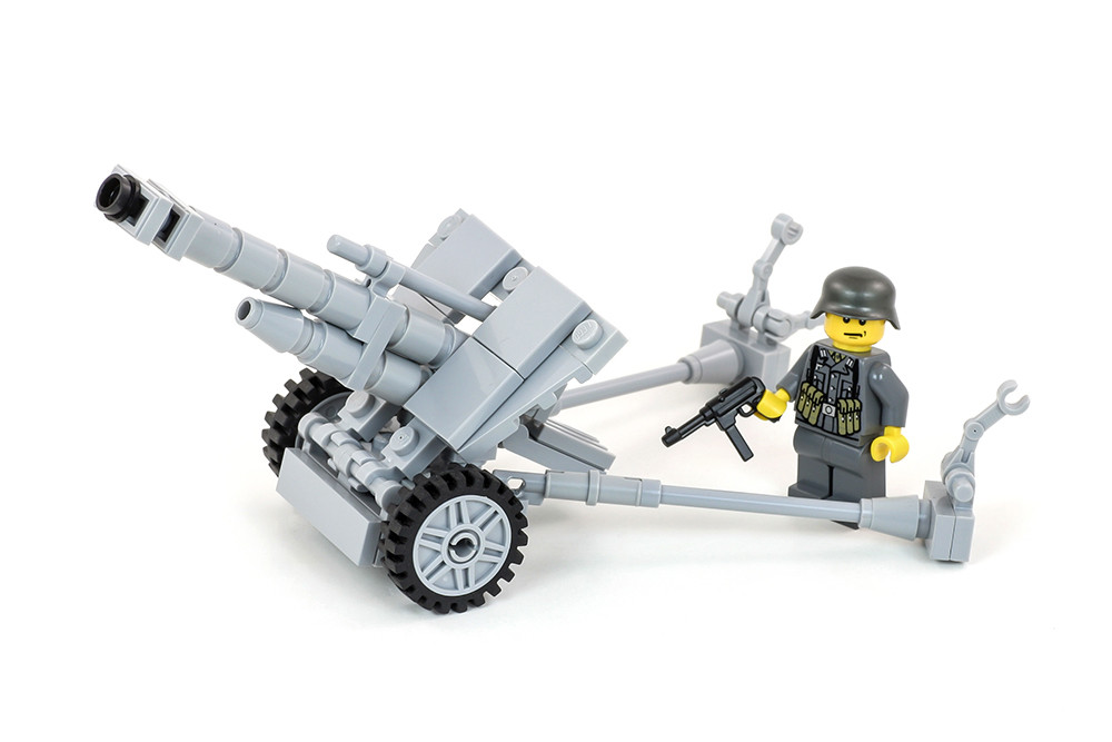 10.5cm leFH 18/40 Light Field Howitzer - Brickmania Toys