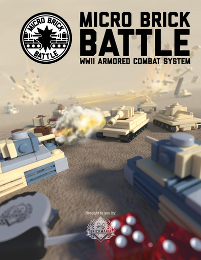 Micro Brick Battle - WWII Armored Combat System Book