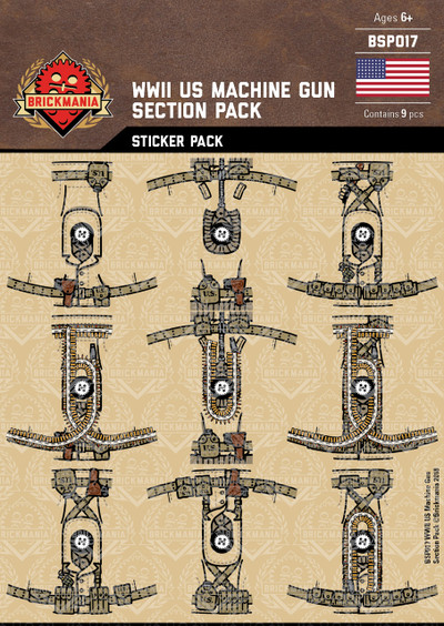 WWII US Machine Gun Section Pack