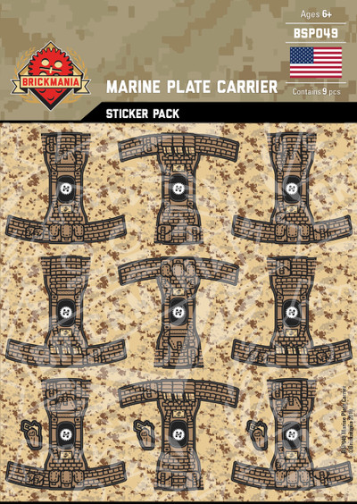 Modern US Plate Carrier and Boots - Sticker Pack