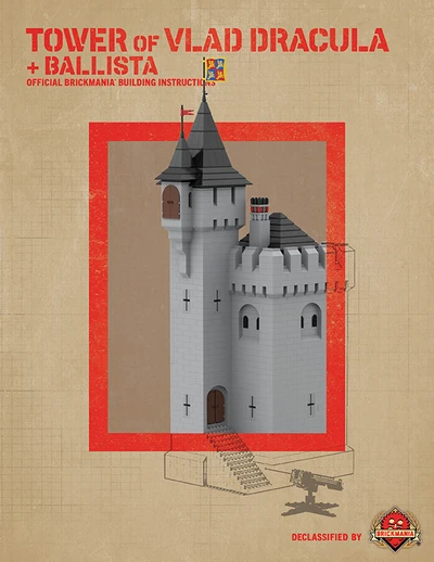 Tower of Vlad Dracula + Ballista - Digital Building Instructions