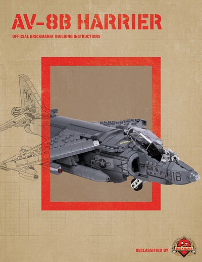 AV-8B Harrier - Digital Building Instructions