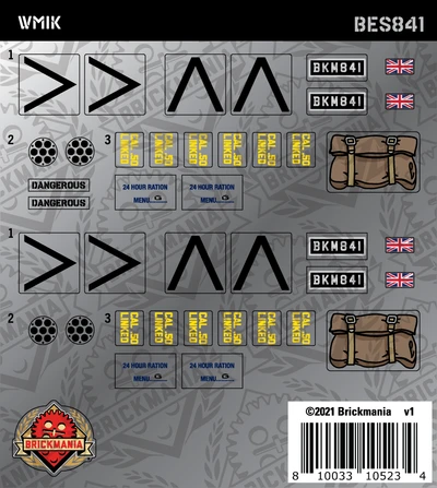 WMIK (BKE841 & BKE842) - Sticker Pack