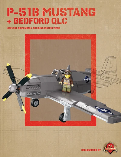 P-51B Mustang + Bedford QLC - Digital Building Instructions