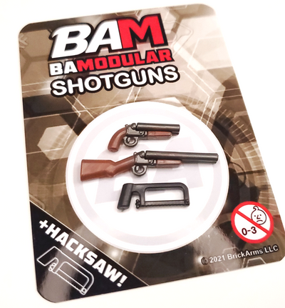 BrickArms® BAM - Double-Barreled Modular Shotgun Pack