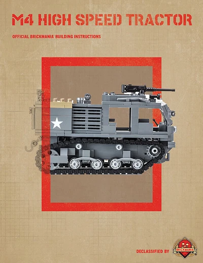 M4 High Speed Tractor - Digital Building Instructions