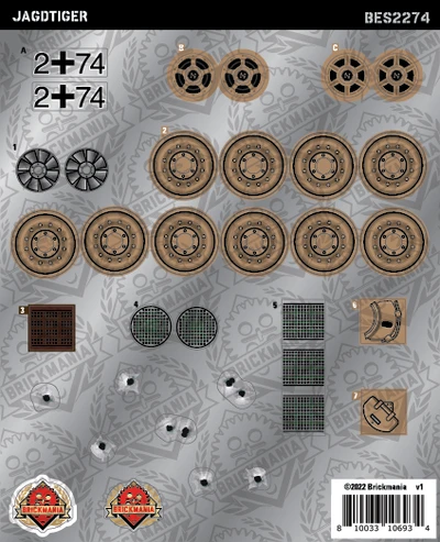 Jagdtiger (BKE2274) - Sticker Pack