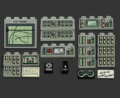 Mercury Control Center Parts Pack