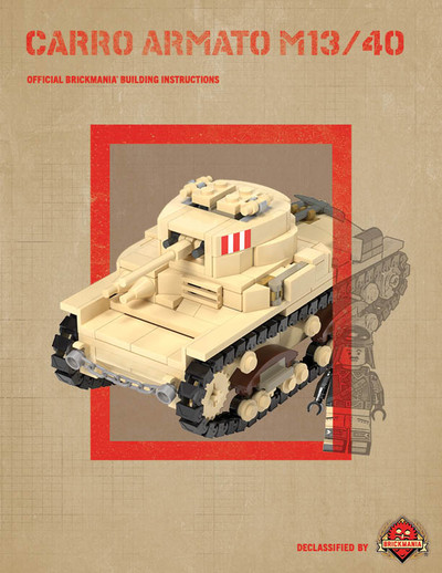 Carro Armato M13/40 - Italian Medium Tank – Digital Building Instructions