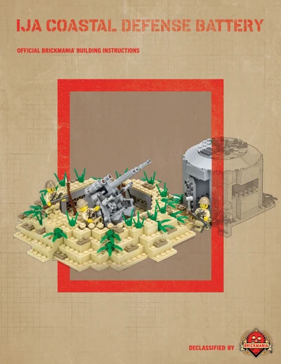 IJA Coastal Defense Battery – Digital Building Instructions