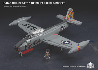 F-84G Thunderjet – Turbojet Fighter-Bomber