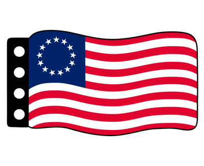 Flag - USA Flag (50 Stars) - Brickmania Toys