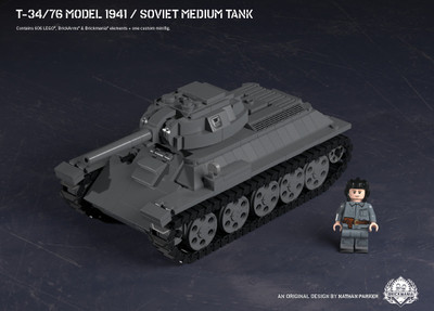 T-34/76 Model 1941 – Soviet Medium Tank