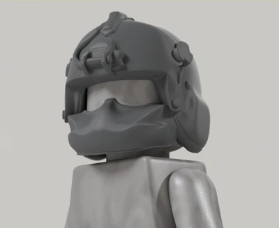 HGU-56p with Mandible - Modern Rotorcraft Helmet