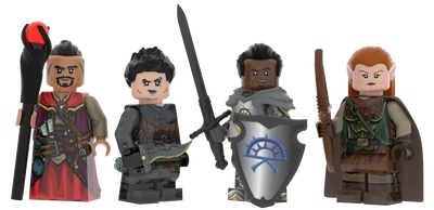 Adventurers – Custom Minifig 4-Pack
