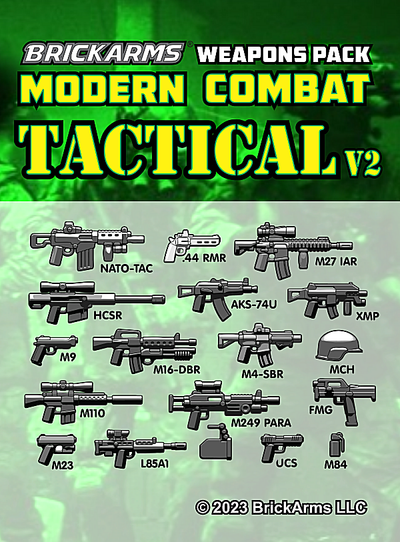 BrickArms® Modern Combat Tactical V2