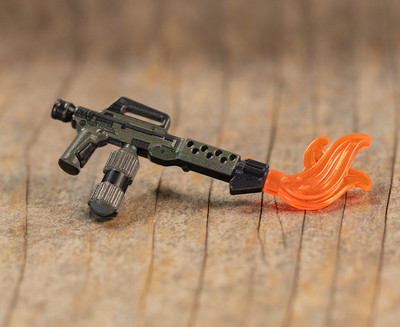Perfect Caliber™ BrickArms® M240 Flamethrower w/Plume
