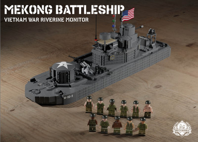 Mekong Battleship – Vietnam War Riverine Monitor