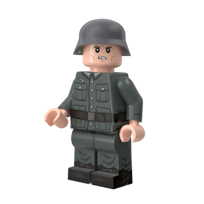 World War II German Heer Soldier (Dark Gray) Toys