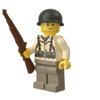 WWII US Army Rifleman - Brickmania Classic Series