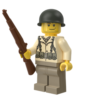 WWII US Army Rifleman - Brickmania Classic Series