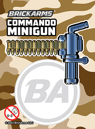 BrickArms® Commando Minigun