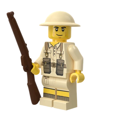 WWII British Desert Rat  - Brickmania Classic Series