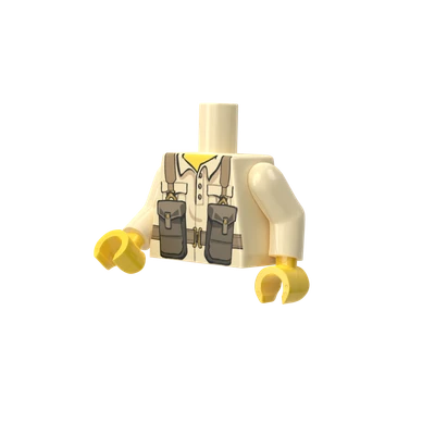 WWII British Desert Rat Torso - Brickmania Classic Series
