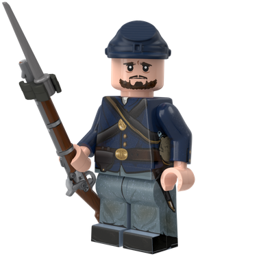 Civil War Union Infantry with Perfect Caliber™ BrickArms® Caplock Musket & Bayonet