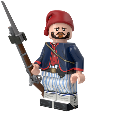 American Civil War Louisiana Tigers with Perfect Caliber™ BrickArms® Caplock Musket