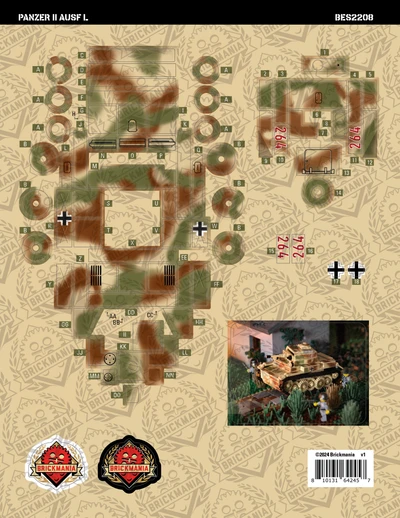 Panzer II Ausf L (BKE2208)  - Sticker Pack