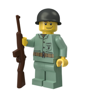 WWII US Marine – Brickmania Classic Series