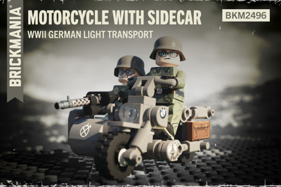 Motorcycle with Sidecar – WWII German Light Transport