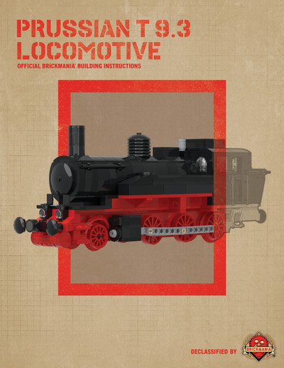 Prussian T 9.3 Locomotive – Digital Building Instructions