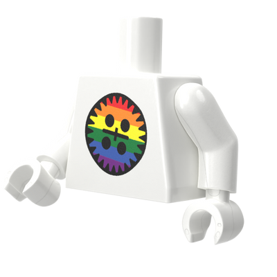 Pride Gear Minifig Torso