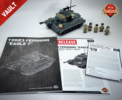 T26E3 Pershing "Eagle 7" – WWII US Army Heavy Tank - BKM Vault