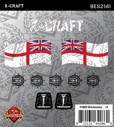 X-Craft (BKE2141) - Sticker Pack