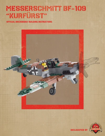 Messerschmitt Bf-109 "Kurfürst" – Digital Building Instructions