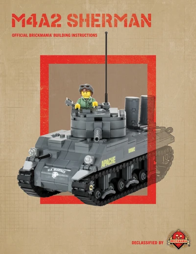 M4A2 Sherman – Digital Building Instructions