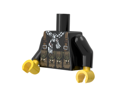 Viet Cong Guerrilla Torso - Brickmania Classic Series