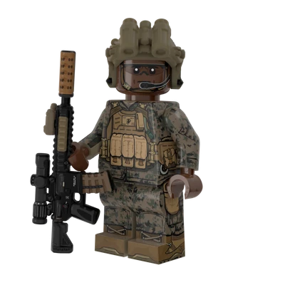 Modern US Marine Rifleman V3 with Perfect Caliber™ Brickarms® M27 VCOG wPEQ 