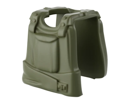 Vietnam War Body Armor Aircrew (Chicken Plate) 2 -Sided