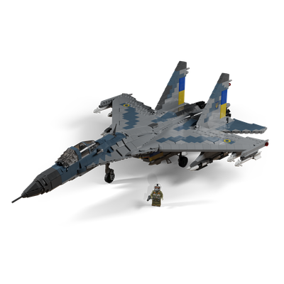Ukrainian Su-27 Flanker – Multi-Role Fighter Jet 