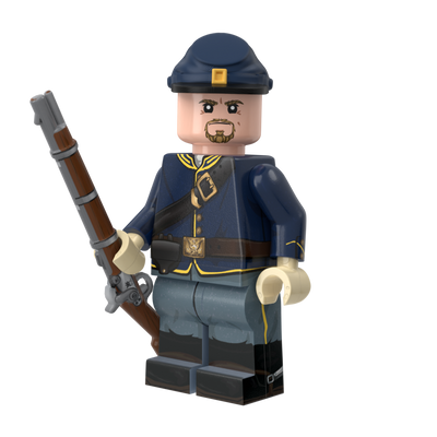 Civil War Dismounted Union Cavalry with Perfect Caliber™ BrickArms® Caplock Musket 