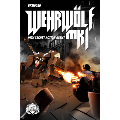 Wehrwolf Mk I With Secret Action Agent Playset